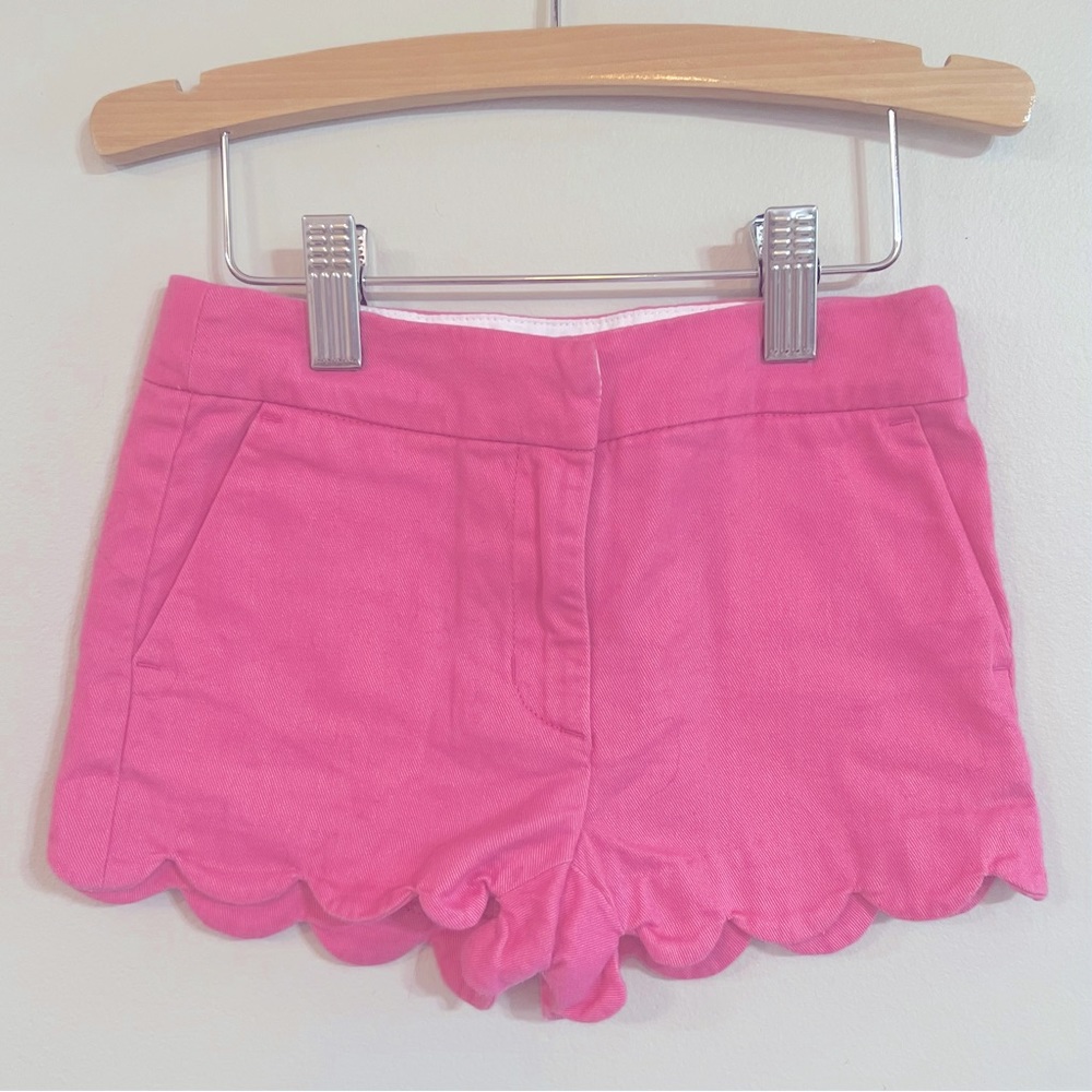Girls J.Crew CrewCuts Scalloped Shorts | Sz 4